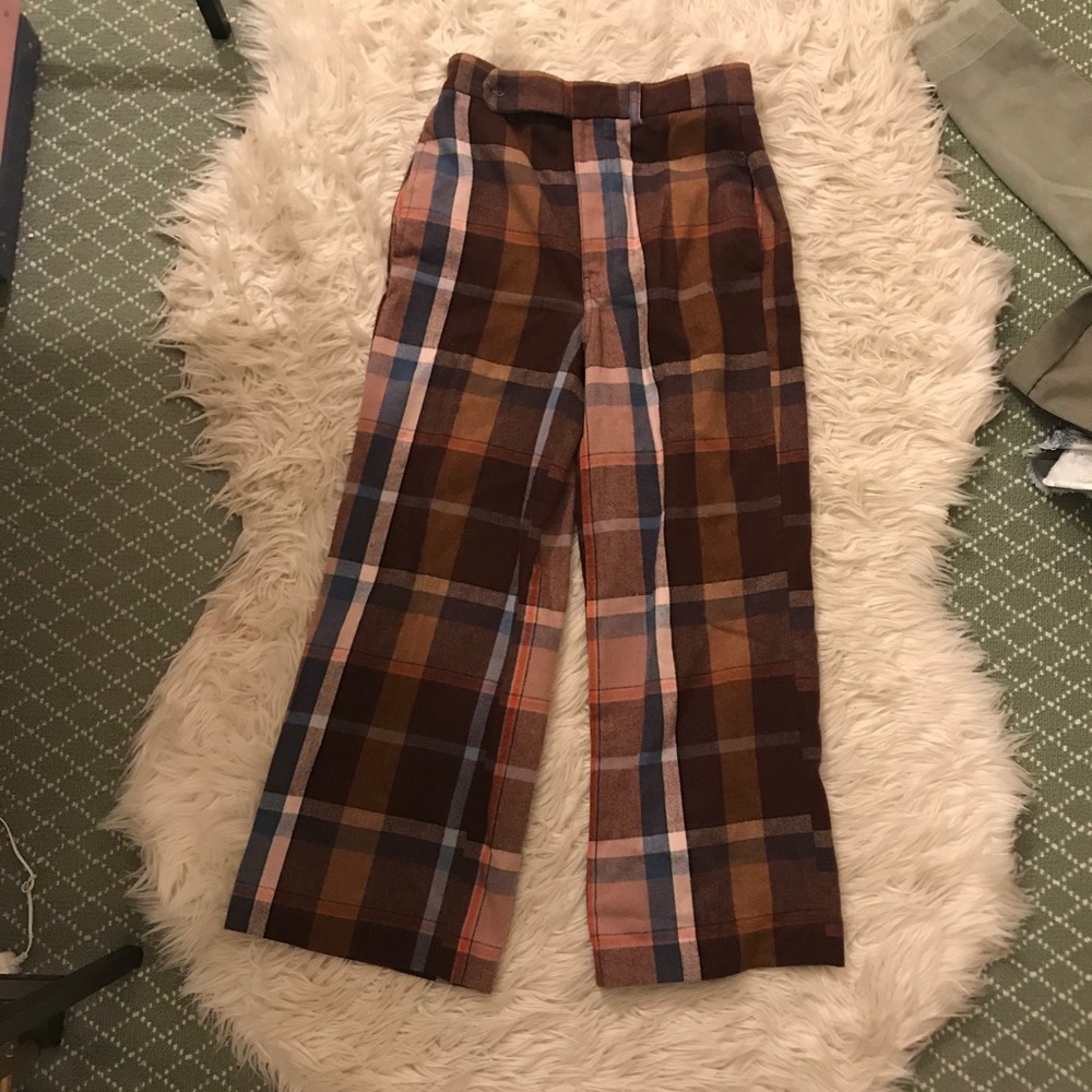 Plaid pants